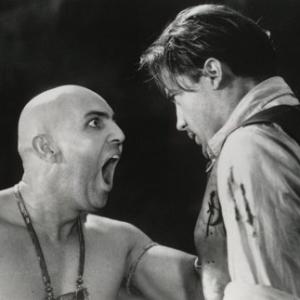Still of Brendan Fraser and Arnold Vosloo in The Mummy (1999)