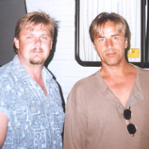 on the set of In Pursuit of Honor with Don Johnson httpwwwimdbcomtitlett0113399combined