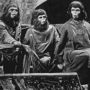 Planet Of The Apes Lou Wagner and Kim Hunter