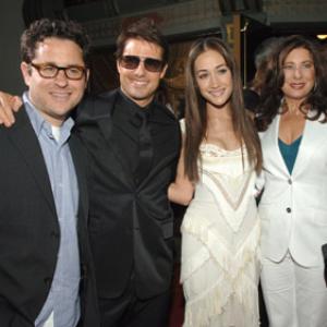 Tom Cruise JJ Abrams Maggie Q and Paula Wagner at event of Mission Impossible III 2006