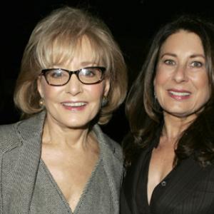 Paula Wagner and Barbara Walters