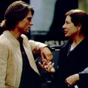 Producer/Star Tom Cruise with co-producer Paula Wagner (of Cruise-Wagner productions)