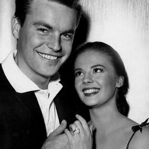 Robert Wagner with Natalie Wood, c 1961.