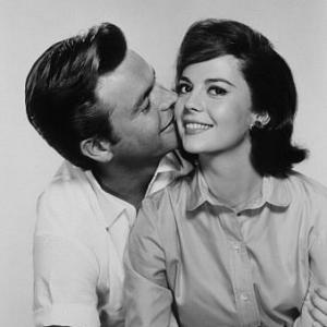 Natalie Wood with Robert Wagner, 1959.