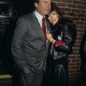 Robert Wagner with Jill St John in front of La Scala circa 1980s