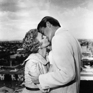 Still of Robert Wagner and Joanne Woodward in A Kiss Before Dying 1956