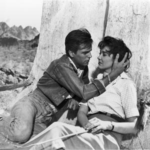 Still of Robert Wagner and Virginia Leith in A Kiss Before Dying 1956