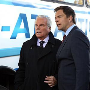 Still of Robert Wagner and Michael Weatherly in NCIS Naval Criminal Investigative Service 2003