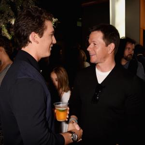 Mark Wahlberg and Miles Teller