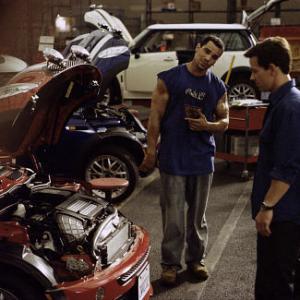 Still of Mark Wahlberg and Franky G in The Italian Job (2003)