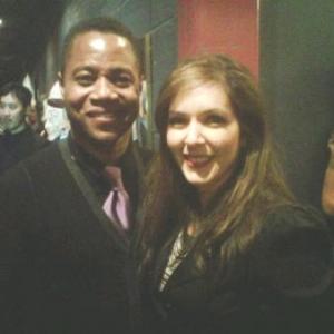 Cuba Gooding Jr and Dahlia Waingort at the Unity for Vets Charity Concert