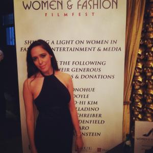 Women & Fashion Film Fest -- Gold Bar, NYC -- Host Aesha Waks (2014)