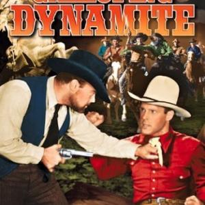 Kermit Maynard and Francis Walker in Galloping Dynamite 1937