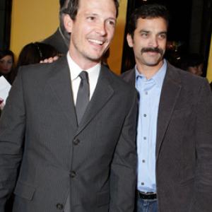 Jackson Walker and Johnathan Schaech at the Los Angeles premiere of The Great Debaters