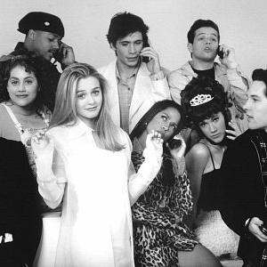 Alicia Silverstone Stacey Dash Breckin Meyer Brittany Murphy Jeremy Sisto Elisa Donovan Donald Faison Paul Rudd and Justin Walker in Clueless 1995