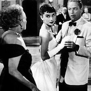 Sabrina Audrey Hepburn and William Holden 1954 Paramount  MPTV