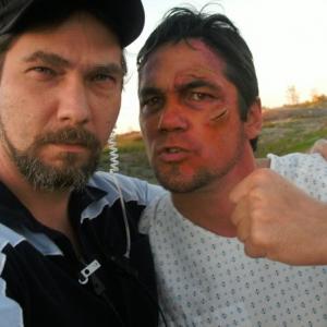 Jude S. Walko with actor Dean Cain.