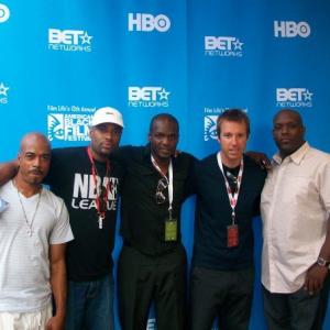 American Black film festival with Ryan Miningham, Charles Malik Whitfield, Wayne Barrow and Jodi jonez