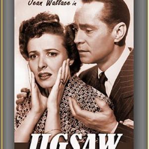 Franchot Tone and Jean Wallace in Jigsaw 1949