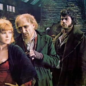 Still of Oliver Reed Ron Moody and Shani Wallis in Oliver! 1968