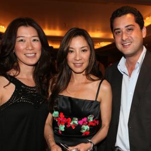 with actress Michelle Yeoh