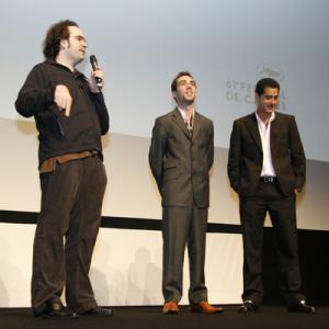Writer/Director Thomas Clay, Producer Joseph Lang and Producer Tom Waller at the 61st Cannes International Film Festival.