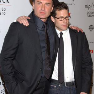 Julian McMahon and Dylan Walsh at event of Grozio peilis 2003