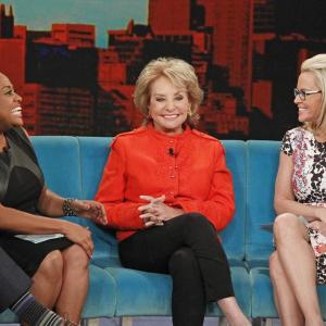 Still of Jenny McCarthy, Sherri Shepherd, Barbara Walters and The View in The View (1997)