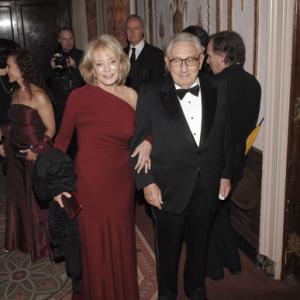 Henry Kissinger and Barbara Walters