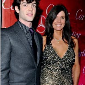 Ethan Peck and Kim Waltrip at the Palm Springs International Film Festival Gala