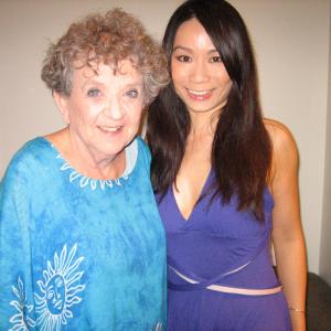 Still Photograph of Pat Crawford Brown  Linda Wang at ABC Studio