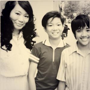 Still of Linda Wang Mrs Wan Michael Gregory Fung Young Steven Wan and Alex Fox Young Sonny Wan in Martin Scorseses Revenge of the Green Dragons