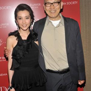 Bingbing Li and Wayne Wang at event of Snow Flower and the Secret Fan 2011