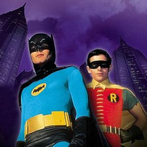 Adam West and Burt Ward in Batman The Movie 1966