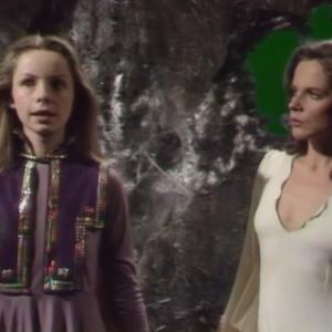 Still of Mary Tamm and Lalla Ward in Doctor Who 1963