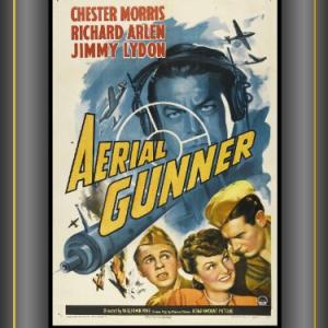 Richard Arlen Jimmy Lydon Chester Morris and Amelita Ward in Aerial Gunner 1943