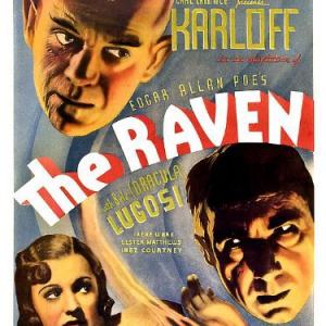 Boris Karloff Bela Lugosi and Irene Ware in The Raven 1935