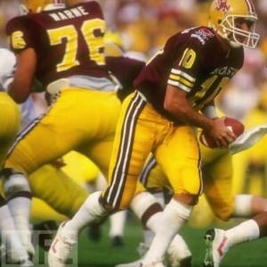 Jim Warne All Pac-10 Tackle Arizona State University. Rose Bowl Champions 1987.