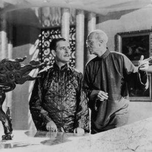Still of Ronald Colman and HB Warner in Lost Horizon 1937