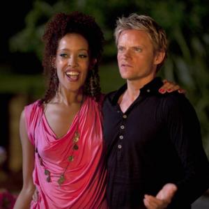 Still of Marc Warren and Eloise Joseph in Mad Dogs (2011)