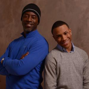 Isaiah Washington and Tequan Richmond at event of Blue Caprice (2013)