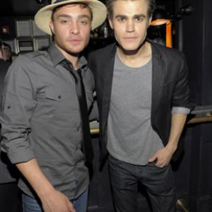 Paul Wesley and Ed Westwick