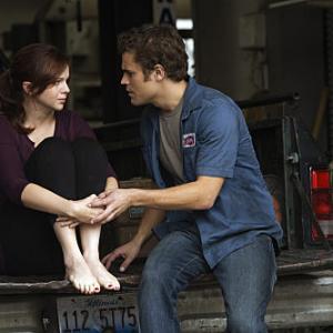 Still of Amber Tamblyn and Paul Wesley in The Russell Girl (2008)