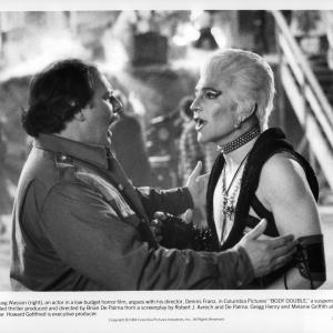Still of Dennis Franz and Craig Wasson in Body Double 1984