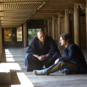 Still of Tom Cruise and Ken Watanabe in The Last Samurai (2003)