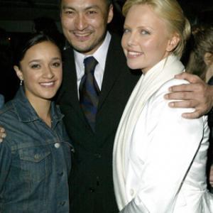 Charlize Theron Ken Watanabe and Keisha CastleHughes