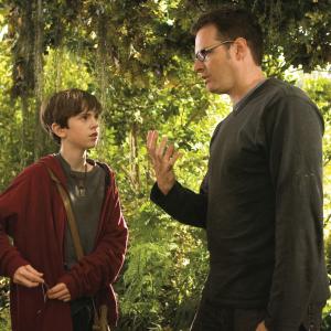 Still of Freddie Highmore and Mark Waters in The Spiderwick Chronicles 2008
