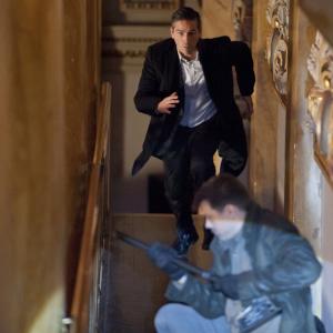 Still of Jim Caviezel and Myk Watford in Person of Interest (2011)