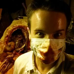 Craig Watkinson as Dr Ian Klein in Tyler SobelMasons upcoming horror film The Hoarder