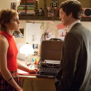 Still of Logan Lerman and Emma Watson in The Perks of Being a Wallflower 2012